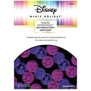 𝅺Disney Magic Holiday Princess Light Projector Halloween Christmas Party Lights